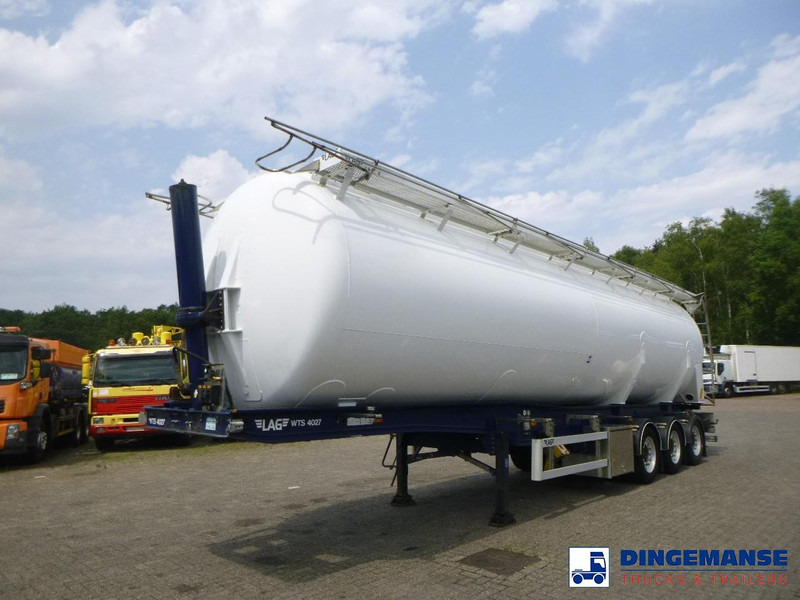 LAG Powder tank alu 58 m3 (tipping) - Semiremorcă cisternă: Foto 1 LAG Powder tank alu 58 m3 (tipping) - Semiremorcă cisternă: Foto 1