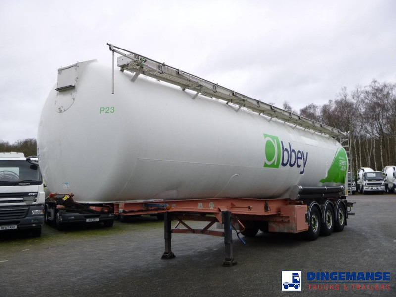 LAG Powder tank alu 60.5 m3 (tipping) - Semiremorcă cisternă: Foto 1 LAG Powder tank alu 60.5 m3 (tipping) - Semiremorcă cisternă: Foto 1