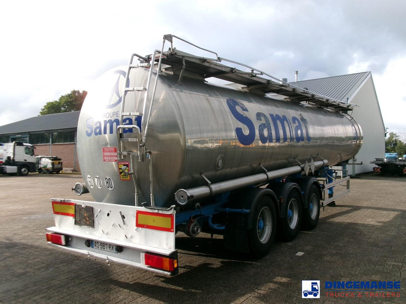 Magyar Chemical tank inox 32.5m3 / 1 comp - Semiremorcă cisternă: Foto 4 Magyar Chemical tank inox 32.5m3 / 1 comp - Semiremorcă cisternă: Foto 4