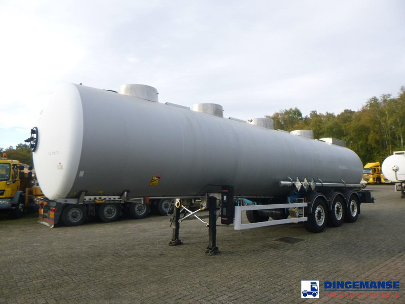 Magyar Chemical tank inox 33 m3 / 1 comp - Semiremorcă cisternă: Foto 1 Magyar Chemical tank inox 33 m3 / 1 comp - Semiremorcă cisternă: Foto 1
