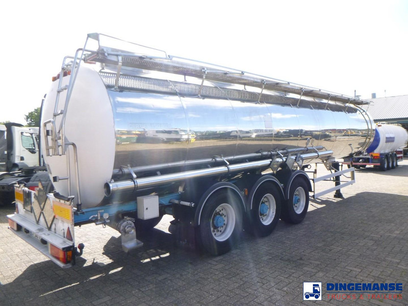 Magyar Chemical tank inox 33 m3 / 1 comp - Semiremorcă cisternă: Foto 4 Magyar Chemical tank inox 33 m3 / 1 comp - Semiremorcă cisternă: Foto 4
