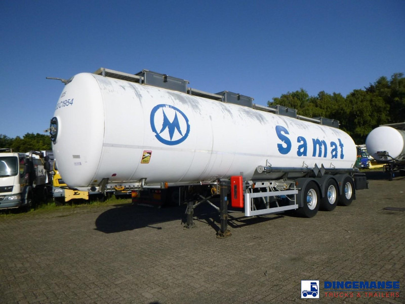Magyar Chemical tank inox L4BH 29.8 m3 / 1 comp - Semiremorcă cisternă: Foto 1 Magyar Chemical tank inox L4BH 29.8 m3 / 1 comp - Semiremorcă cisternă: Foto 1