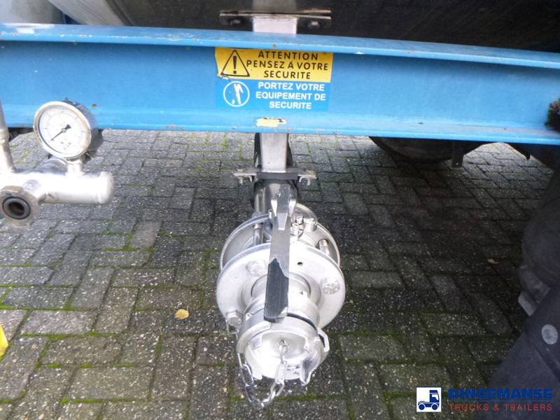 Semiremorcă cisternă Magyar Chemical tank inox L4BH 32.8 m3 / 1 comp: Foto 10