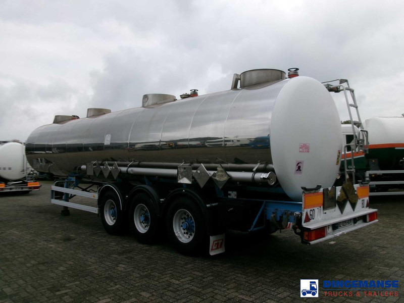 Magyar Chemical tank inox L4BH 33.5 m3 / 3 comp - Semiremorcă cisternă: Foto 4 Magyar Chemical tank inox L4BH 33.5 m3 / 3 comp - Semiremorcă cisternă: Foto 4