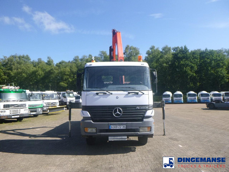 Mercedes-Benz Actros 1835 4x2 tipper + Palfinger PK12000 - Camion cu macara: Foto 2 Mercedes-Benz Actros 1835 4x2 tipper + Palfinger PK12000 - Camion cu macara: Foto 2