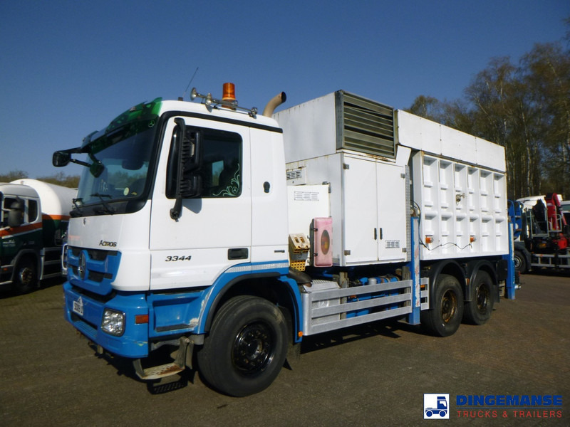 Mercedes-Benz Actros 3344 6x4 Saugbagger / vacuum excavator - Maşină pentru vidanjări: Foto 1 Mercedes-Benz Actros 3344 6x4 Saugbagger / vacuum excavator - Maşină pentru vidanjări: Foto 1
