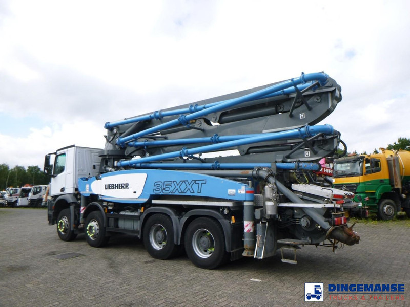 Mercedes-Benz Arocs 8x4 Liebherr 35 XXT concrete pump 35 m - Autopompă de beton: Foto 4 Mercedes-Benz Arocs 8x4 Liebherr 35 XXT concrete pump 35 m - Autopompă de beton: Foto 4