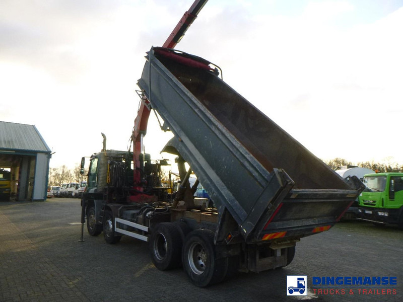 Mercedes-Benz Axor 3236 8x4 RHD tipper + Hiab 1283 DK-2 Duo - Camion cu macara: Foto 3 Mercedes-Benz Axor 3236 8x4 RHD tipper + Hiab 1283 DK-2 Duo - Camion cu macara: Foto 3