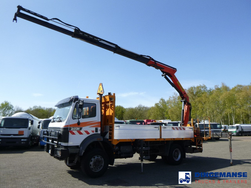 Mercedes-Benz SK 2031 4X2 + Palfinger PK13000 - Camion cu macara: Foto 1 Mercedes-Benz SK 2031 4X2 + Palfinger PK13000 - Camion cu macara: Foto 1