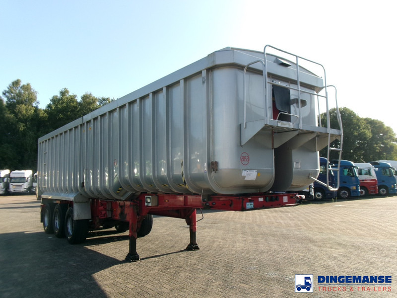 Montracon Tipper trailer alu 50.5 m3 + tarpaulin - Semiremorcă basculantă: Foto 2 Montracon Tipper trailer alu 50.5 m3 + tarpaulin - Semiremorcă basculantă: Foto 2