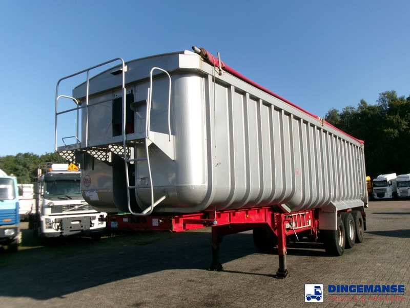 Montracon Tipper trailer alu 50.5 m3 + tarpaulin - Semiremorcă basculantă: Foto 1 Montracon Tipper trailer alu 50.5 m3 + tarpaulin - Semiremorcă basculantă: Foto 1