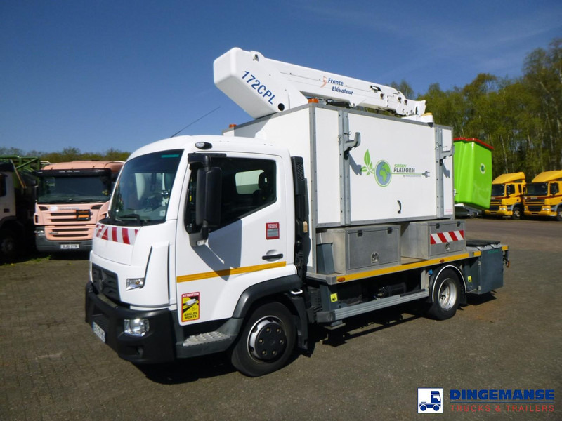 Renault D 7.5 4x2 France Elevateur manlift 172 CPL - Nacela telescopica: Foto 1 Renault D 7.5 4x2 France Elevateur manlift 172 CPL - Nacela telescopica: Foto 1