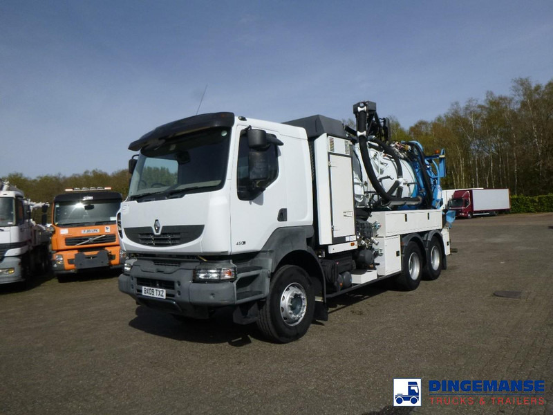 Renault Kerax 450 dxi 6x4 RHD Rivard vacuum tank 11.9 m3 - Maşină pentru vidanjări: Foto 1 Renault Kerax 450 dxi 6x4 RHD Rivard vacuum tank 11.9 m3 - Maşină pentru vidanjări: Foto 1