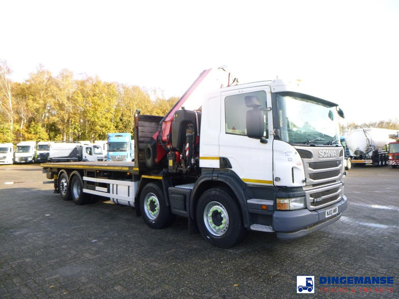 Scania P 400 8X2 RHD + Fassi F600 - Camion cu macara: Foto 2 Scania P 400 8X2 RHD + Fassi F600 - Camion cu macara: Foto 2