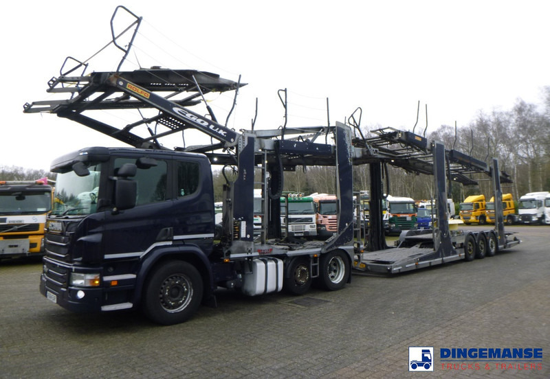 Scania P 410 6x2 RHD Rolfo car transporter - Camion transport auto: Foto 1 Scania P 410 6x2 RHD Rolfo car transporter - Camion transport auto: Foto 1