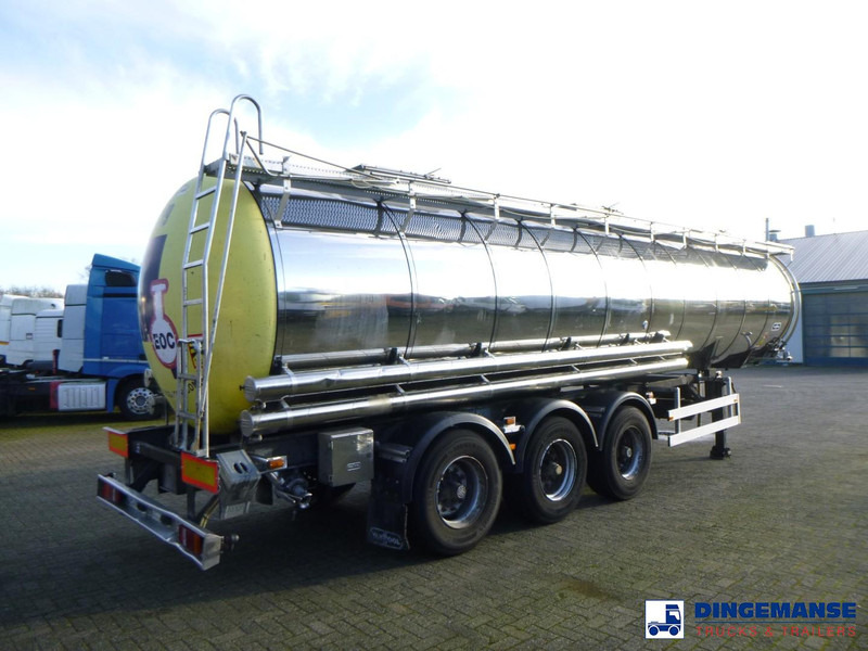 Van Hool Chemical tank inox 30 m3 / 3 comp - Remorcă cisternă: Foto 4 Van Hool Chemical tank inox 30 m3 / 3 comp - Remorcă cisternă: Foto 4