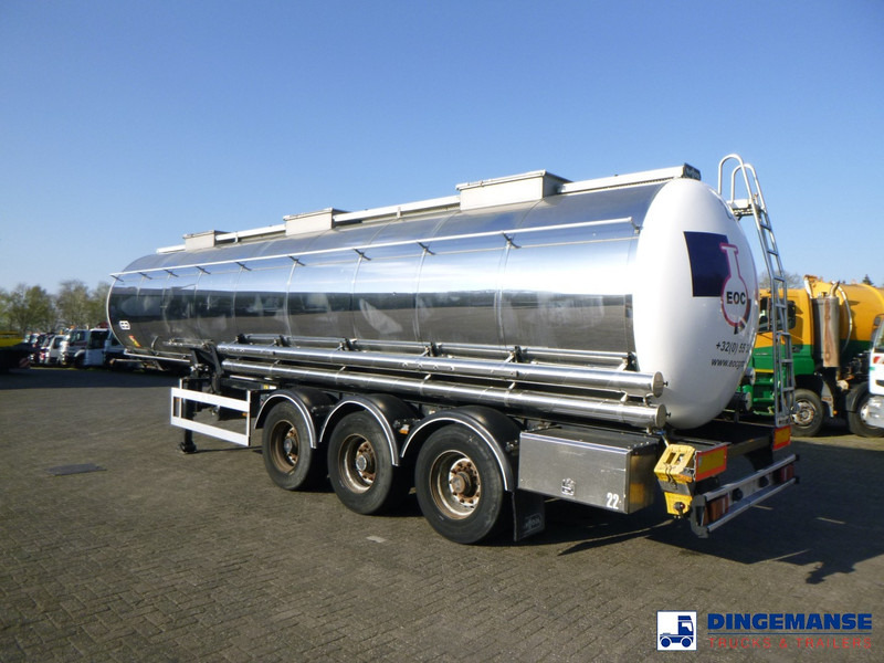 Van Hool Chemical tank inox L4BH 30 m3 / 3 comp - Semiremorcă cisternă: Foto 3 Van Hool Chemical tank inox L4BH 30 m3 / 3 comp - Semiremorcă cisternă: Foto 3
