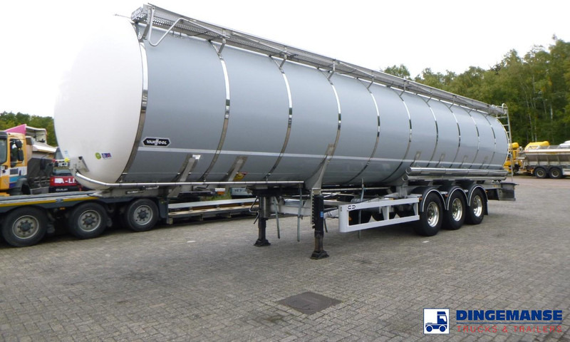 Van Hool Food tank inox 62 m3 / 3 comp - Semiremorcă cisternă: Foto 1 Van Hool Food tank inox 62 m3 / 3 comp - Semiremorcă cisternă: Foto 1