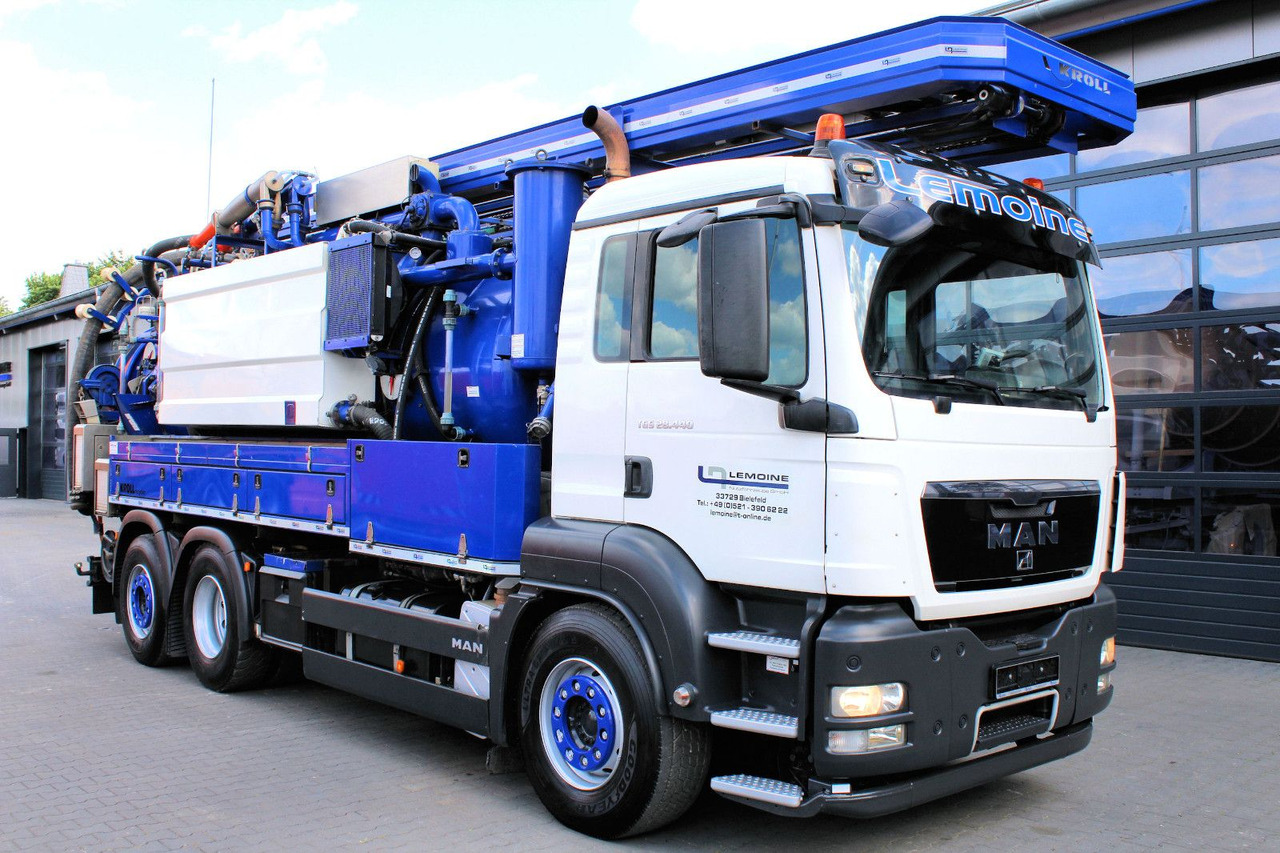 MAN TGS 28.440 6x2 Kroll 14,5m³ W-Rückgewinner KOMBI - Maşină pentru vidanjări: Foto 2 MAN TGS 28.440 6x2 Kroll 14,5m³ W-Rückgewinner KOMBI - Maşină pentru vidanjări: Foto 2