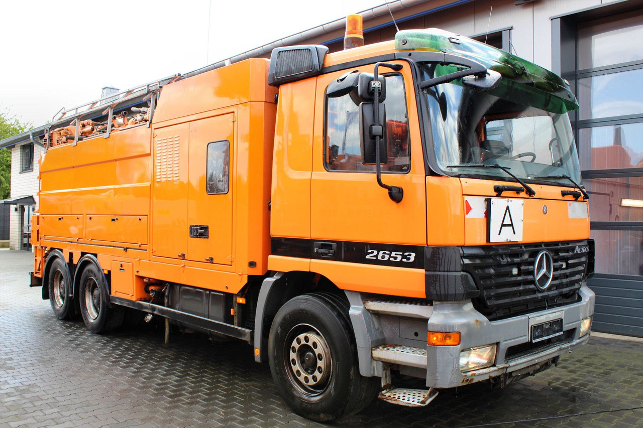 Mercedes-Benz Actros 2653 6x4 V8 Müller 16m³ Saug u.Spül-Kombi - Maşină pentru vidanjări: Foto 1 Mercedes-Benz Actros 2653 6x4 V8 Müller 16m³ Saug u.Spül-Kombi - Maşină pentru vidanjări: Foto 1