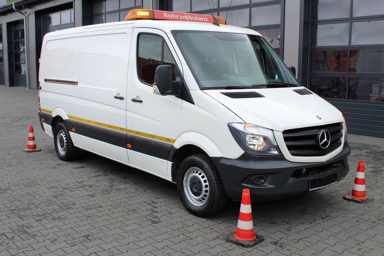 Mercedes-Benz Sprinter 316 CDI + Leistikow 1m³ HD-Spüler 3,5t - Maşină pentru vidanjări: Foto 1 Mercedes-Benz Sprinter 316 CDI + Leistikow 1m³ HD-Spüler 3,5t - Maşină pentru vidanjări: Foto 1