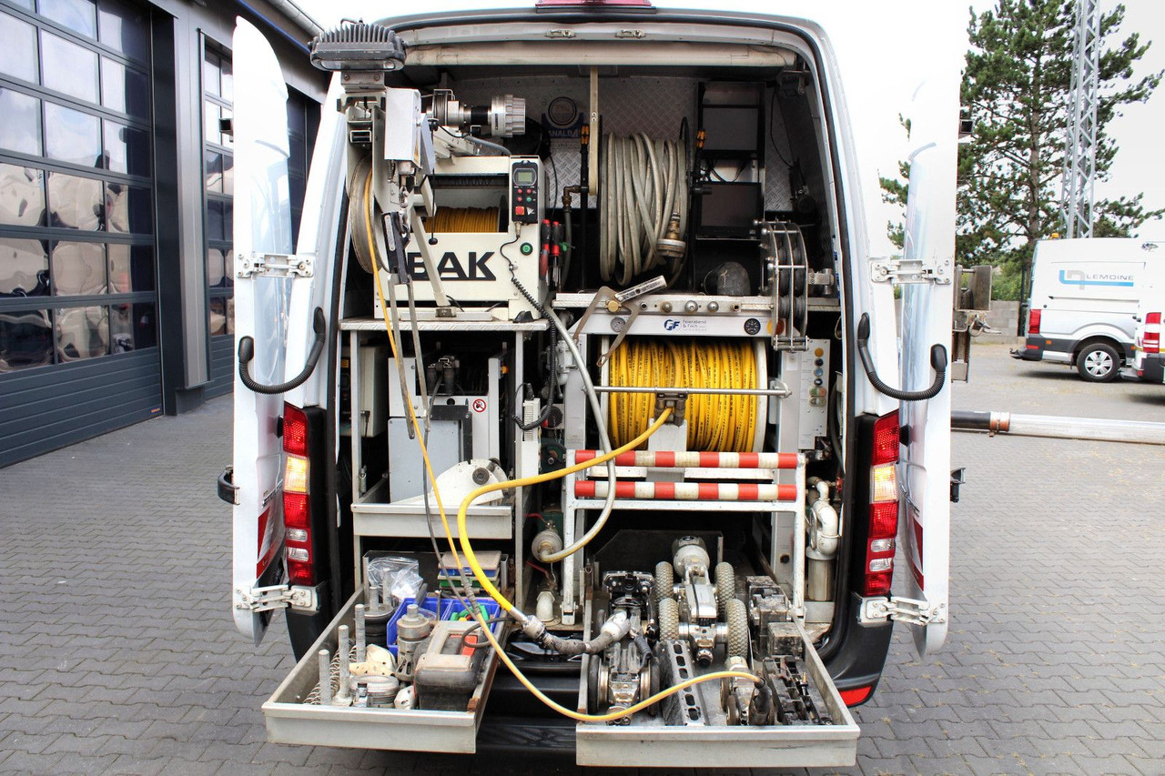 Mercedes-Benz Sprinter 516 CDI IBAK Kanal-TV+1m³ HD-Spüler +3D - Maşină pentru vidanjări: Foto 1 Mercedes-Benz Sprinter 516 CDI IBAK Kanal-TV+1m³ HD-Spüler +3D - Maşină pentru vidanjări: Foto 1