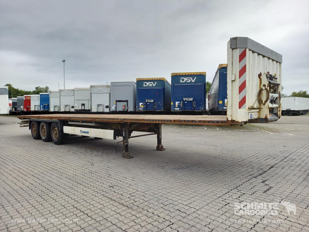KRONE Auflieger Plateau Standard - Semiremorcă platformă: Foto 1 KRONE Auflieger Plateau Standard - Semiremorcă platformă: Foto 1