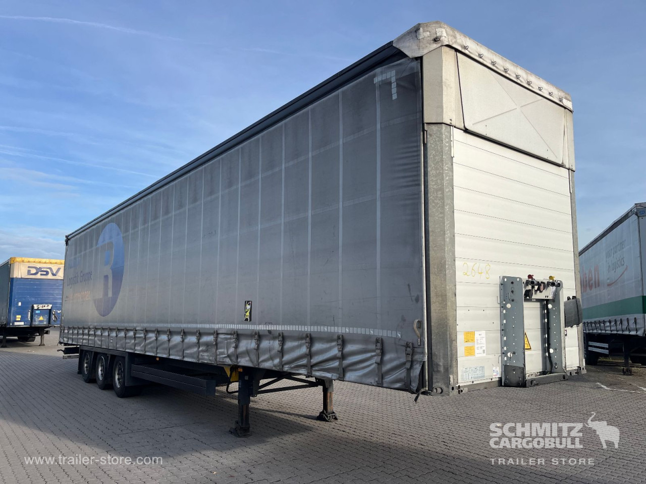 SCHMITZ Auflieger Curtainsider Mega - Semiremorcă prelată: Foto 1 SCHMITZ Auflieger Curtainsider Mega - Semiremorcă prelată: Foto 1