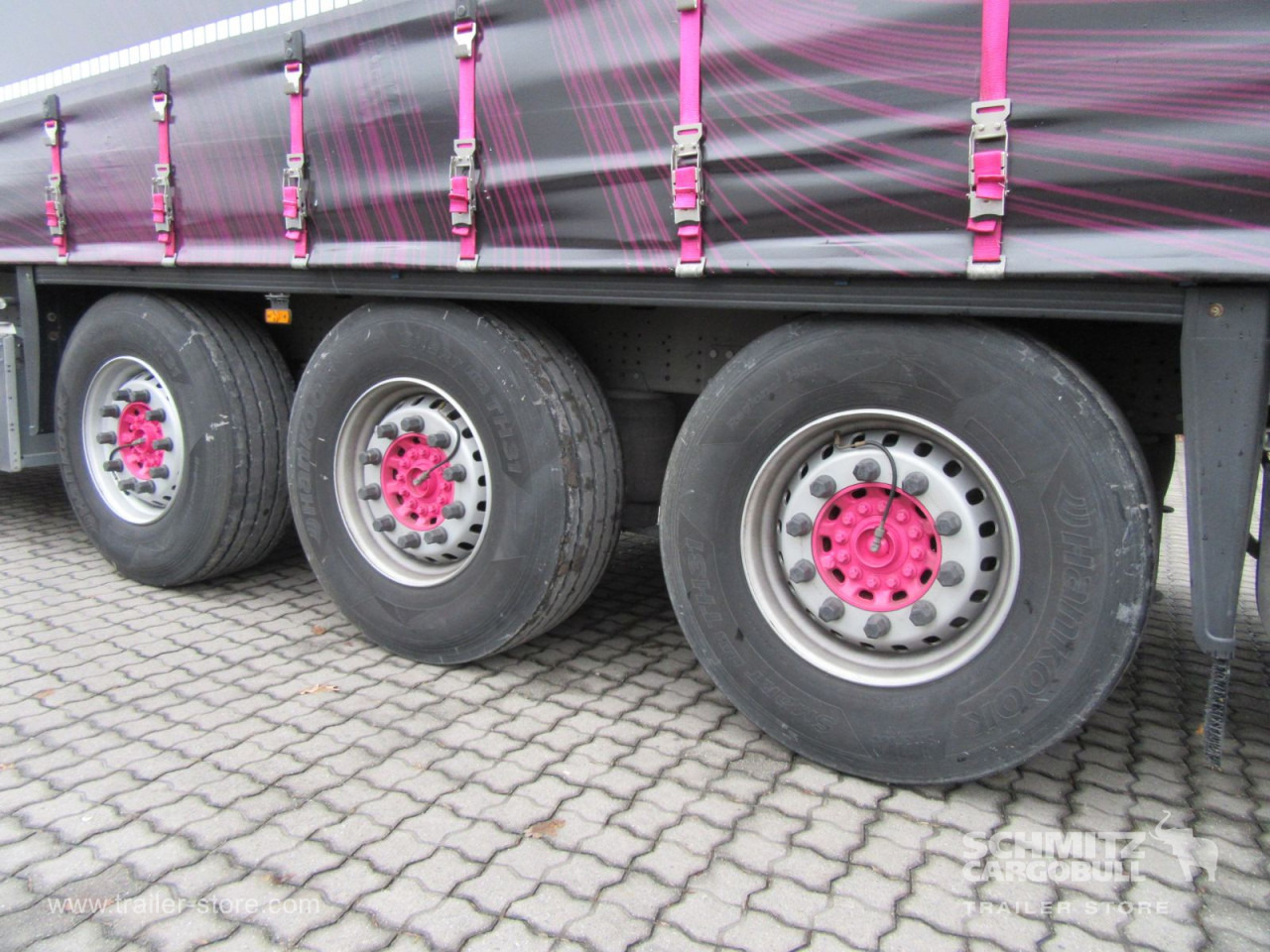 SCHMITZ Auflieger Curtainsider Standard - Semiremorcă prelată: Foto 2 SCHMITZ Auflieger Curtainsider Standard - Semiremorcă prelată: Foto 2