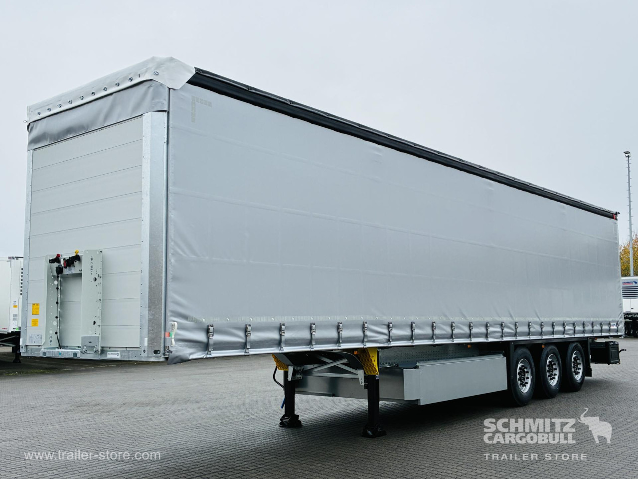 SCHMITZ Auflieger Curtainsider Standard - Semiremorcă prelată: Foto 1 SCHMITZ Auflieger Curtainsider Standard - Semiremorcă prelată: Foto 1