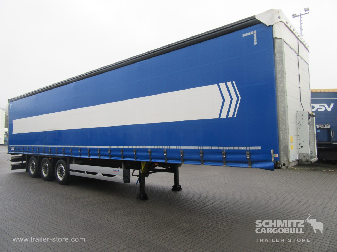 SCHMITZ Auflieger Curtainsider Standard - Semiremorcă prelată: Foto 1 SCHMITZ Auflieger Curtainsider Standard - Semiremorcă prelată: Foto 1