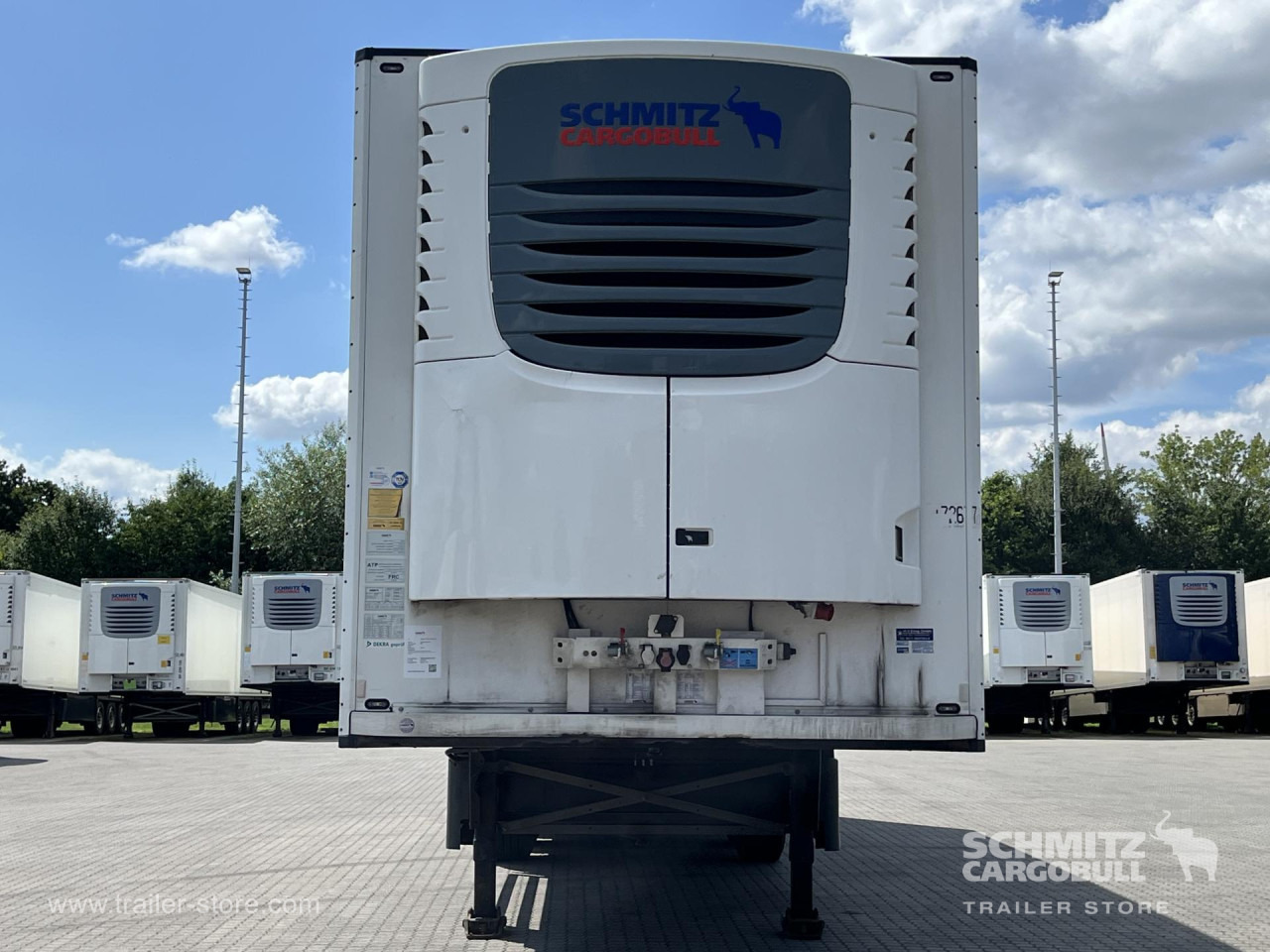 Semiremorcă izoterma SCHMITZ Auflieger Tiefkühler Standard Double deck: Foto 12 Semiremorcă izoterma SCHMITZ Auflieger Tiefkühler Standard Double deck: Foto 12