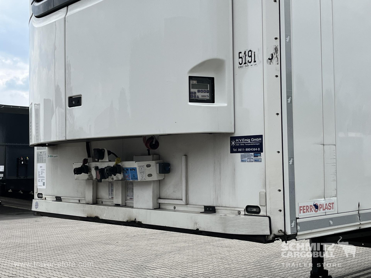 Semiremorcă izoterma SCHMITZ Auflieger Tiefkühler Standard Double deck: Foto 10 Semiremorcă izoterma SCHMITZ Auflieger Tiefkühler Standard Double deck: Foto 10