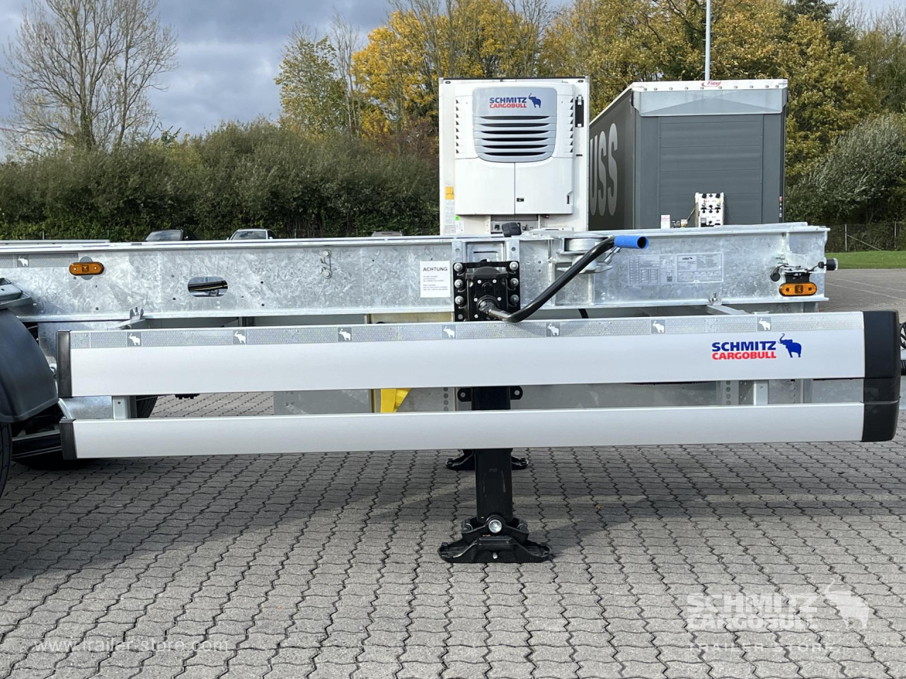 Remorcă transport containere/ Swap body nou SCHMITZ Zentralachsanhänger Wechselfahrgestell: Foto 13