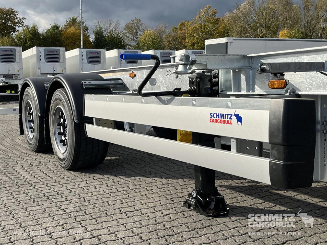 Remorcă transport containere/ Swap body nou SCHMITZ Zentralachsanhänger Wechselfahrgestell: Foto 12