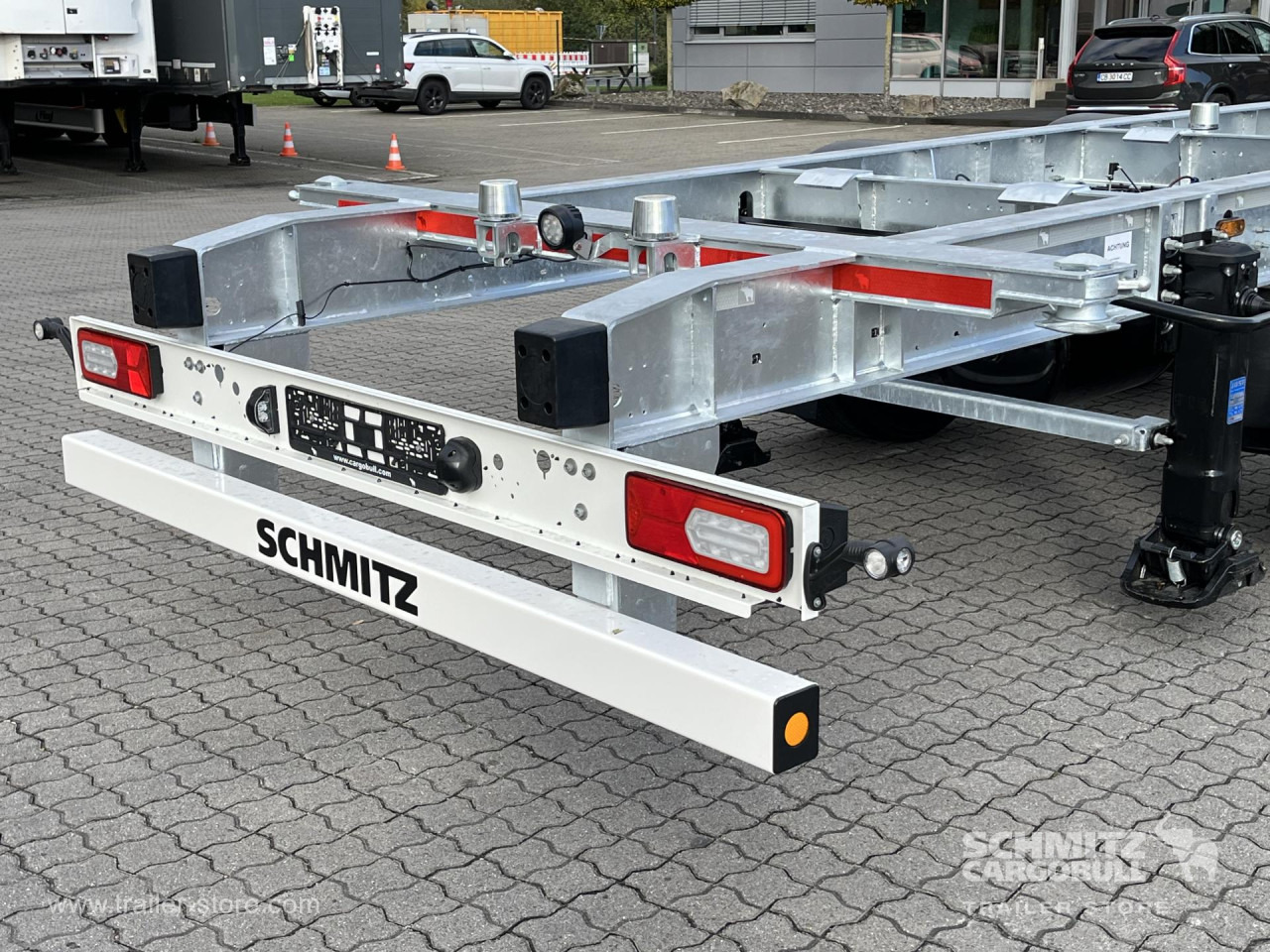 SCHMITZ Zentralachsanhänger Wechselfahrgestell - Remorcă transport containere/ Swap body: Foto 3 SCHMITZ Zentralachsanhänger Wechselfahrgestell - Remorcă transport containere/ Swap body: Foto 3