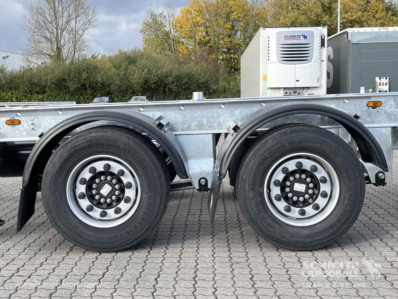 Remorcă transport containere/ Swap body nou SCHMITZ Zentralachsanhänger Wechselfahrgestell: Foto 14
