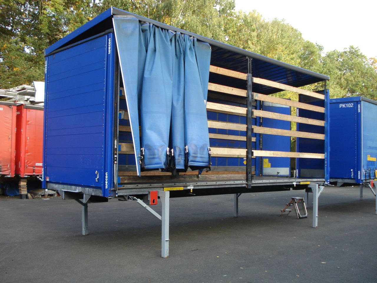 Wecon WPR 782 HD SGA 20 T NL Schwerlast Jumbo 7,82 - Caroserie cu prelata: Foto 1 Wecon WPR 782 HD SGA 20 T NL Schwerlast Jumbo 7,82 - Caroserie cu prelata: Foto 1