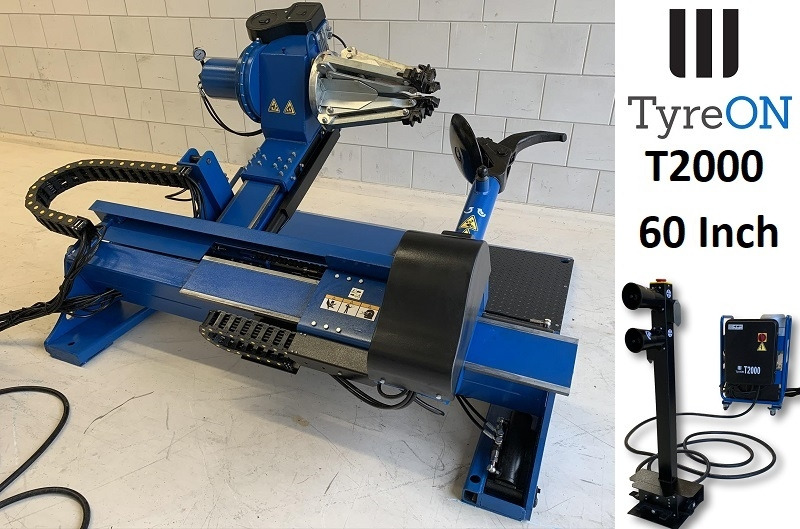 Echipament de atelier T2000 truck tyrechanger 60 Inch 2 mounting speeds - fully automatic - power 4kW+4kW: Foto 8