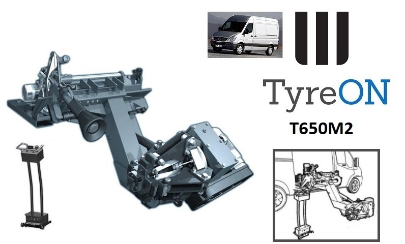 T650M2 13-26 Inch mobile truck tyre changer for use on the side or rear of a vehicle - Echipament de atelier: Foto 2 T650M2 13-26 Inch mobile truck tyre changer for use on the side or rear of a vehicle - Echipament de atelier: Foto 2