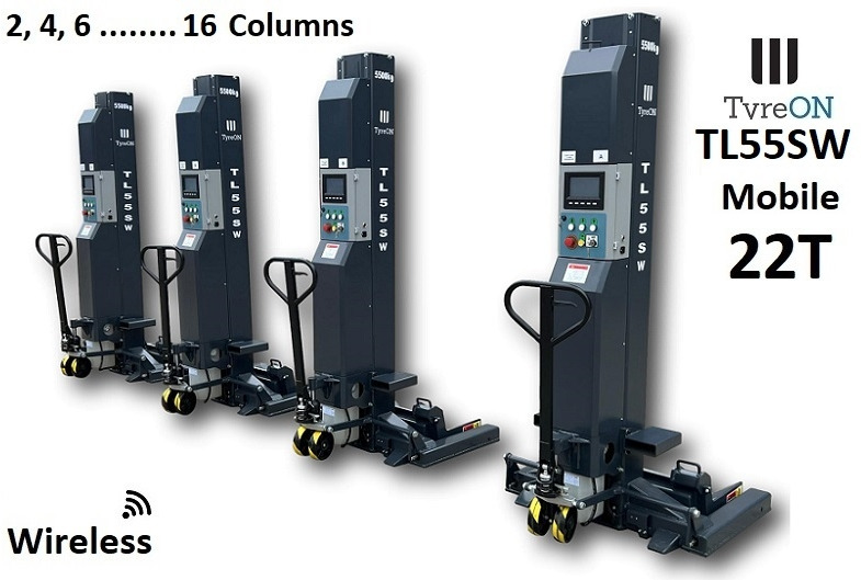 TL55SW-4 22T Mobile column lift - mobile vehicle lift - wireless - battery powered - Echipament de atelier: Foto 3 TL55SW-4 22T Mobile column lift - mobile vehicle lift - wireless - battery powered - Echipament de atelier: Foto 3