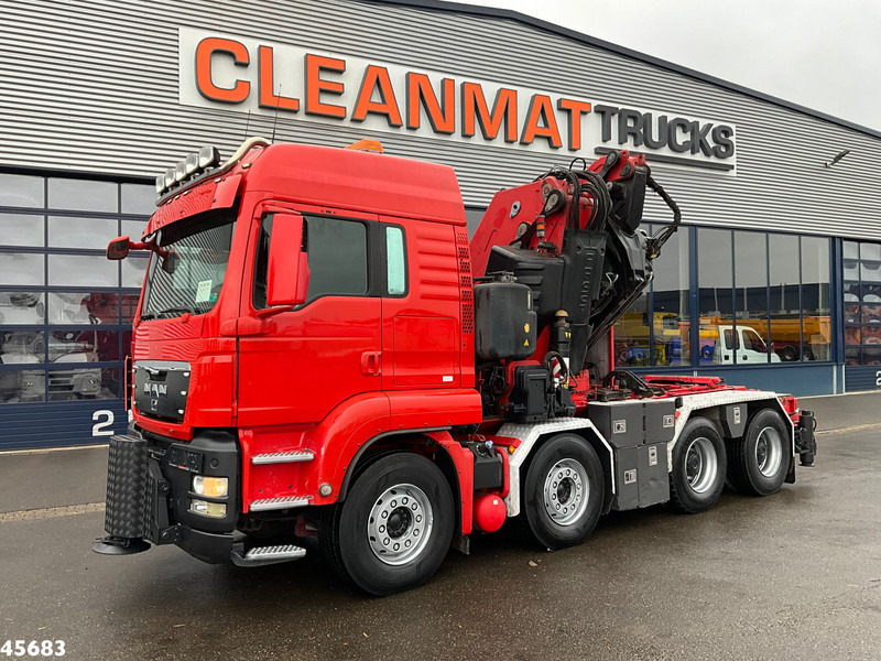 MAN TGS 41.480 8x4 ZF Intarder Fassi 130 Tonmeter laadkraan + Fly-JIb - Cap tractor: Foto 2 MAN TGS 41.480 8x4 ZF Intarder Fassi 130 Tonmeter laadkraan + Fly-JIb - Cap tractor: Foto 2