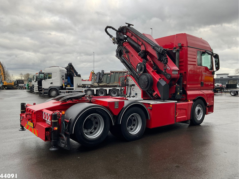 MAN TGX 28.510 HMF 50 Tonmeter laadkraan + Fly-Jib - Cap tractor: Foto 5 MAN TGX 28.510 HMF 50 Tonmeter laadkraan + Fly-Jib - Cap tractor: Foto 5
