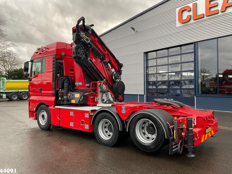 MAN TGX 28.510 HMF 50 Tonmeter laadkraan + Fly-Jib - Cap tractor: Foto 3 MAN TGX 28.510 HMF 50 Tonmeter laadkraan + Fly-Jib - Cap tractor: Foto 3
