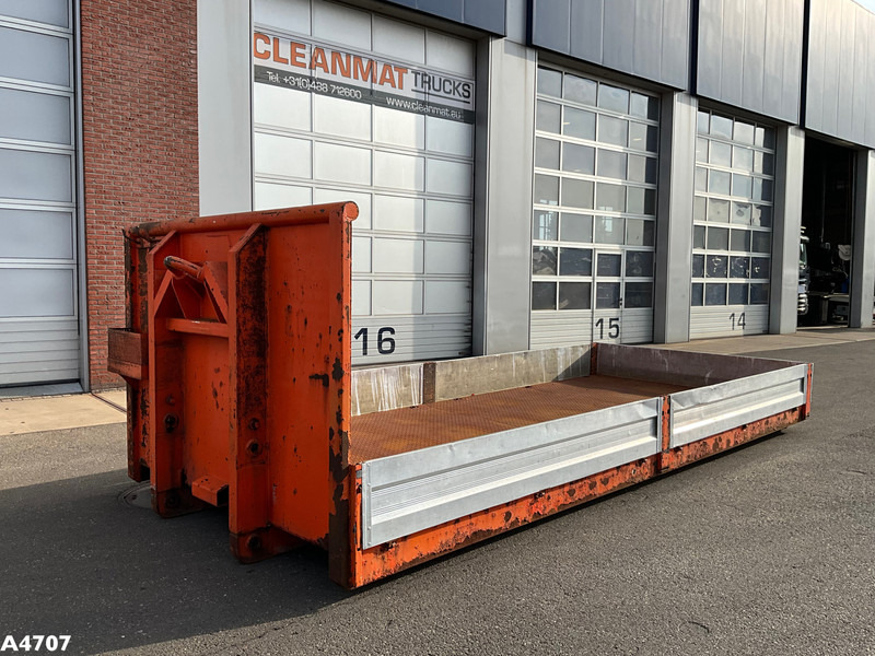 Container flatbed met zijborden - Camion transport containere/ Swap body: Foto 1 Container flatbed met zijborden - Camion transport containere/ Swap body: Foto 1