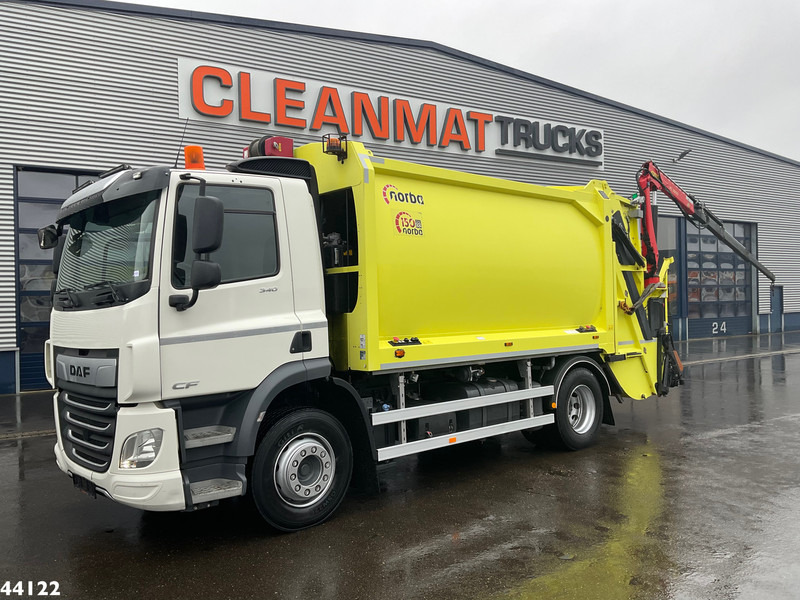 DAF FA CF 340 Euro 6 Norba 17 m³ + Palfinger 3.8 Tonmeter laadkraan + Winch - Autogunoiere: Foto 1 DAF FA CF 340 Euro 6 Norba 17 m³ + Palfinger 3.8 Tonmeter laadkraan + Winch - Autogunoiere: Foto 1