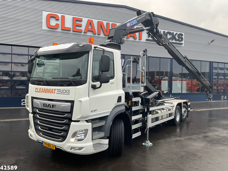 DAF FAN CF 430 HMF 23 Tonmeter laadkraan - Camion cu cârlig, Camion cu macara: Foto 1 DAF FAN CF 430 HMF 23 Tonmeter laadkraan - Camion cu cârlig, Camion cu macara: Foto 1