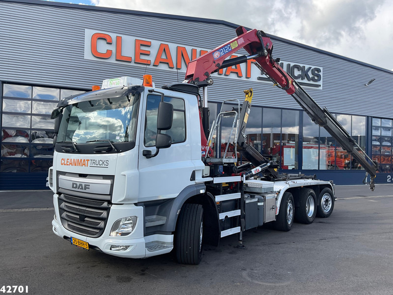 DAF FAQ CF 400 8x2 Euro 6 HMF 21 Tonmeter laadkraan - Camion cu cârlig, Camion cu macara: Foto 1 DAF FAQ CF 400 8x2 Euro 6 HMF 21 Tonmeter laadkraan - Camion cu cârlig, Camion cu macara: Foto 1