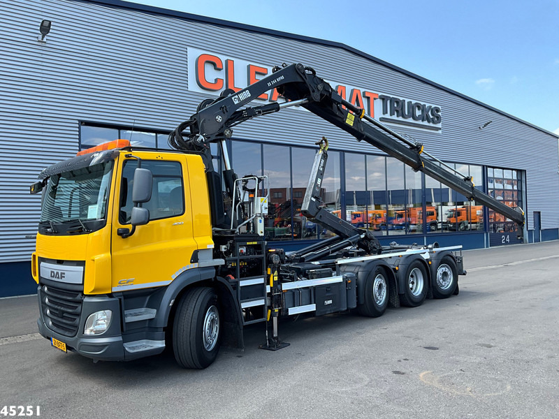 DAF FAQ СF 400 8x2 Euro 6 Hiab 24 Tonmeter laadkraan Just 147.273 km! - Camion cu cârlig, Camion cu macara: Foto 1 DAF FAQ СF 400 8x2 Euro 6 Hiab 24 Tonmeter laadkraan Just 147.273 km! - Camion cu cârlig, Camion cu macara: Foto 1