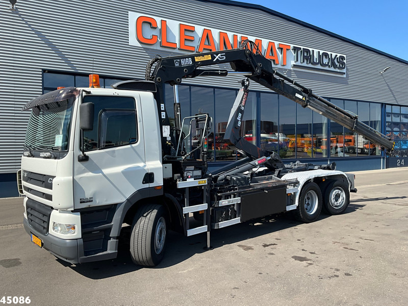 DAF FAS 85 CF 340 Manual Hiab 12 Tonmeter laadkraan - Camion cu cârlig, Camion cu macara: Foto 1 DAF FAS 85 CF 340 Manual Hiab 12 Tonmeter laadkraan - Camion cu cârlig, Camion cu macara: Foto 1